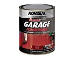 Ronseal dhgfptr5l Diamant pour garage Peinture de sol pour carrelage 5 L Rouge