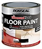Ronseal Diamond Hard Floor Paint 750ml Black by Ronseal