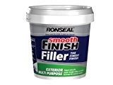 Ronseal ERMF12Kg 1.2Kg Smooth Finish Exterior Multi-Purpose Ready Mix Filler Tub