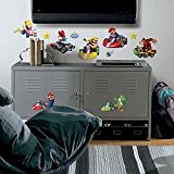 Room Mates 54177 Autocollant Mural Motif Super Mario Kart Wii Papier Multicolore 48 x 8 x 8 cm