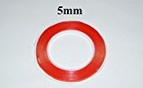 Ruban adhésif double face rouge de 5mm (50m de long) Original 3M