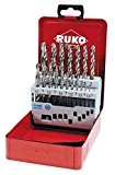 RUKO - 214215 - Jeu de forets - Cassette polystyrène - 25 pièces (Import Allemagne)