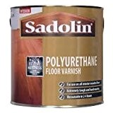 Sadolin - Vernis Laque Polyuréthane Sol Intérieur Transparent 5 Litres
