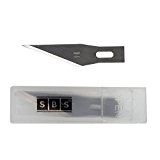 SBS Couteau pour loisirs créatifs Lames pour couteau pour loisirs créatifs Hobby couteau Scalpel Lames de rechange – Lot de 20