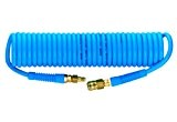 Schneider D770137 Spirale de tuyau flexible pour air comprimé Bleu 8 x 1 mm 7,5 m