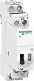 Schneider Electric A9C30011 iTL télérupteur, Acti9, 16 A, 1NO, 12VCA, 6VCC, 50-60 Hz