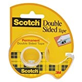 Scotch Permanent Double face ruban - .5x250 "