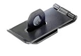 Securit Tableau noir de sécurité Moraillon & Staple Noir – 150 mm