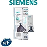 Siemens - Disjoncteur électrique phase + neutre 32A