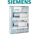 Siemens - Tableau électrique pré-équipé 2 rangées 26 modules 7 disjoncteurs 2 interrupteurs différentiels