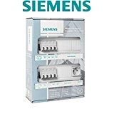 Siemens - Tableau électrique pré-équipé 2 rangées 26 modules 8 disjoncteurs 2 interrupteurs différentiels + prise 2P+T