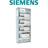 Siemens - Tableau électrique pré-équipé 3 rangées 39 modules 10 disjoncteurs 3 interrupteurs différentiels + prise 2P + T