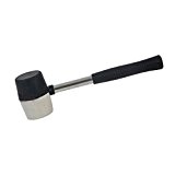 Silverline 868836 16 Ounce Combination Black (General Use) and White (Non Marking) Rubber Mallet