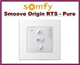 SMOOVE Origin RTS SOMFY Pure 1 canal émetteur mural avec cadre. Top qualité SOMFY émetteur sans fil télécommande pour le meilleur ...