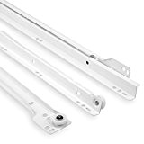 SO-TECH® Extension de tiroir rail guidage à billes de tiroir roulement TAW-01 / L 500 mm coulisse pour tiroir