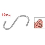 SODIAL(R) 10 pi¨¨ces de crochets metalliques pour la batterie de cuisine En forme de "S"