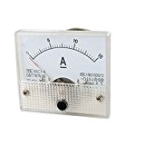 SODIAL(R) 85C1 0-15A DC Amperemetre analogique rectangle