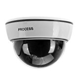 SODIAL(R) Camera de securite factice dome Lampe LED CCTV IP Camera Interieur exterieur pour magasin bureau jardin