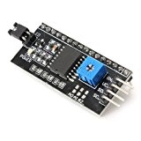 SODIAL(R) IIC I2C TWI SPI carte d'interface Serial Port Module pour ArduinoLCD1602 Display
