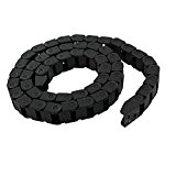 SODIAL(R) Noir Plastique Chaine de trainage Porte-cable 10 x 15mm pour CNC Mill routeur