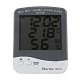 SODIAL(R) Numerique LCD Interieur Hygrometre Thermometre d'humidite Metre de Temperature Temps