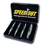 SpeedOut PRO Damaged Screw Extractor & Bolt Extractor Set by Ontel