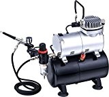 SprayMaster 186k Airbrush Mini compresseur avec réservoir