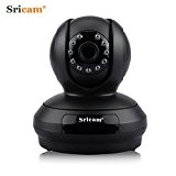 SRICAM SP019 Caméra IP HD 1080p Wifi sans Fil 2.0 MP Vision Nocturne Système de Sécurité ONVIF Cam PT 90° ...