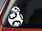 Star Wars Inspired BB8 BB-8 Decal Sticker - Car Window Sticker, Wall, Laptop Decal by Level 33 Ltd