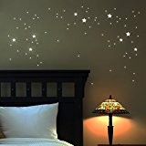 Stars of 68 Wall Sticker Stars Fluorescent Glowing Night Sky Stars Sternensticker M1168 by ilka parey wandtattoo-welt