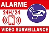 Sticker alarme vidéo surveillance