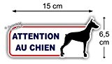 Sticker Autocollant " Attention au Chien "