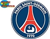 Sticker Autocollant Logo Football PSG Paris 10cm