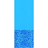 Swimline Liner overlap 3,65 x 7,31 Swirl Bleu Uni/Imprime