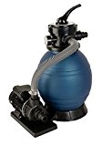 T.I.P. Kit de filtration à sable pour piscine SPF 180 Débit : jusqu'à 4 500 L/h Bleu