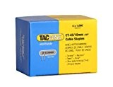 Tacwise 0352 Boîte de 5000 Agrafes pour câble CT-45/10 mm Blanc