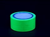 Tape Ruban adhésif Fluo UV actif Fluo Tape Fluorescent Lumière Noire Gaffa 50 mm x 10 m, vert, 50mm x 10m  ...