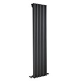 TDRASW1 - Radiateur Design Vitality Vertical - Anthracite 1780 x 342mm - 1690W - Chauffage Central - Style moderne - ...
