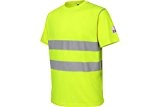 Tee-shirt de travail microporeux Würth MODYF haute-visibilité jaune