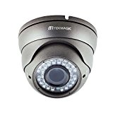 TEKMAGIC 1080P 2.1MP HD-SDI Caméra Dôme Intérieure Caméra de Sécurité IR Nuit Vision Objectif 2.8-12mm