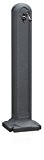TERRA Robinet d'eau pour tuyau d'arrosage, noir, 24x24x90 cm