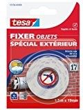 Tesa 55756-00000-00 Fixer Objets Spécial Extérieur 1,5 m x 19 mm