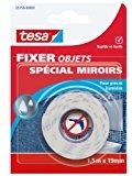 Tesa 55758-00000-00 Fixer Objets Spécial miroirs 1,5 m x 19 mm