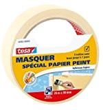 Tesa 56582-00000-00 Masquer Spécial Papier Peint Adhésion légère 25 m x 30 mm