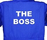 The Boss Little Helper bébé, enfant, enfant, travail, travail, globale Tailles 1–7 ans -  bleu -  Pas de texte ...