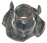 The Hillman Group 180291 Pronged Tee Nut, 8-32, by The Hillman Group