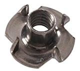 The Hillman Group The Hillman Group 4151 3/8-16 x 7/16 x 1 In. Stainless Steel Pronged Tee Nut by The ...