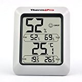 ThermoPro Thermomètre Hygromètre Intérieur LCD Digital