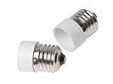 tinxi® 2x Adaptateur de base de la lampe E27-E14 adaptateur de douille de la lampe E27 à E14 convertisseur ampoules ...