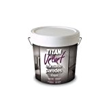 Titan – Peinture fonds à l'eau couleur mur blanc W1 4L